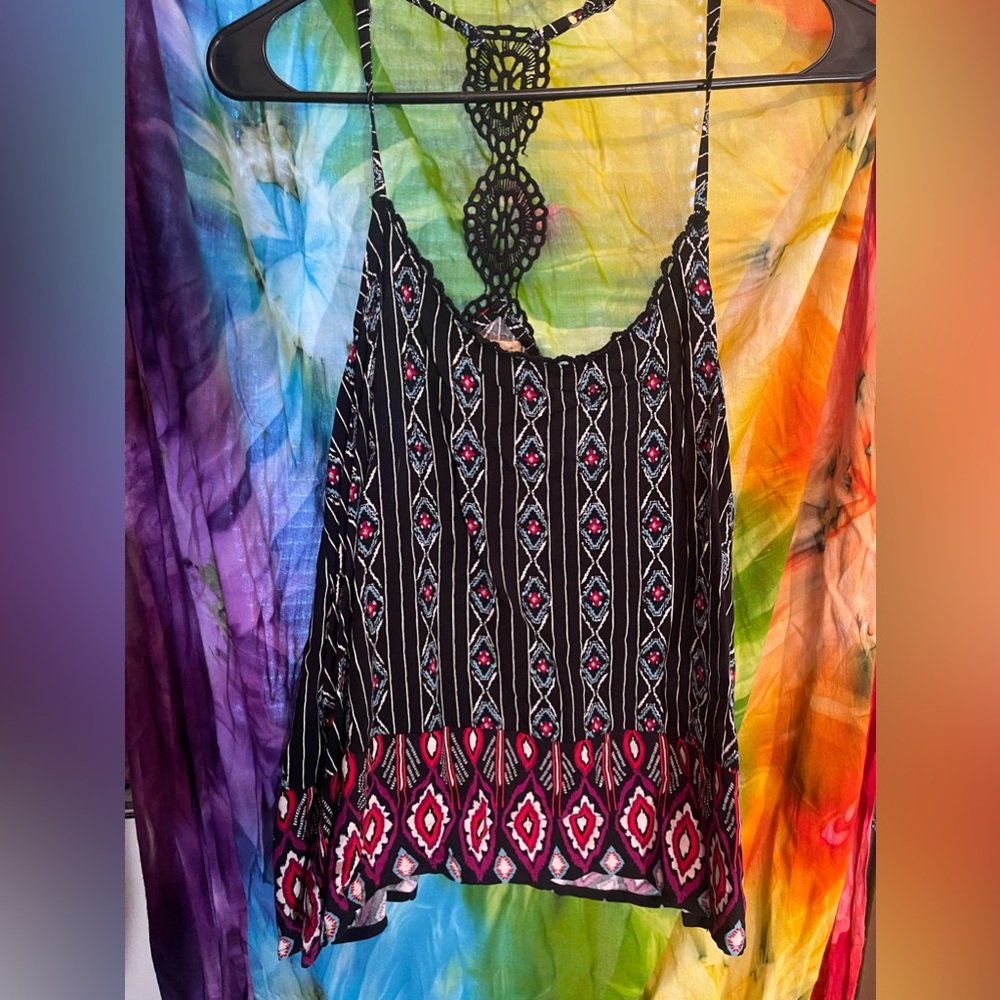 Hollister flowy top